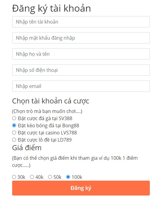 Cách lấy mạng Bong88 uy tín