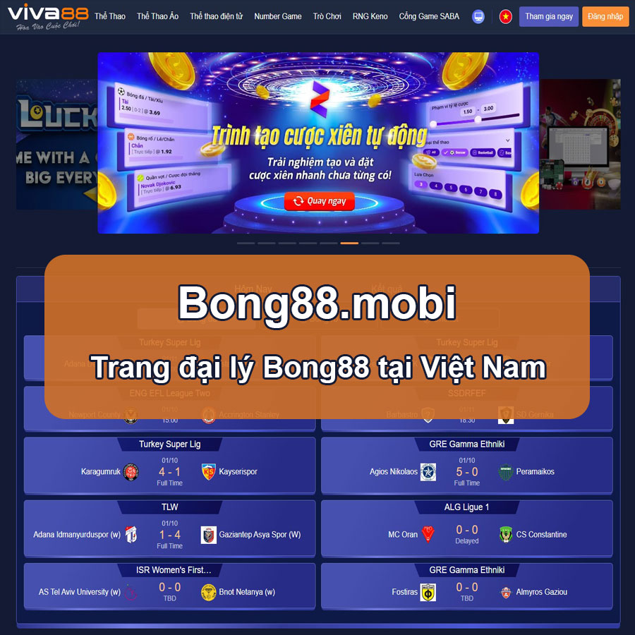 Bong88viet - Trang đại lý Bong88 tại Việt Nam